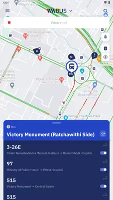 ViaBus android App screenshot 1