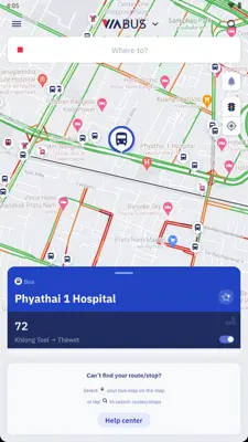 ViaBus android App screenshot 3